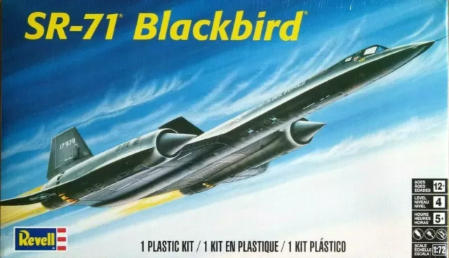 Revell 15810 SR-71A Blackbird Plastique Kit de Construction Modèle 1:72 Neuf