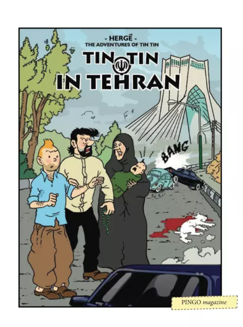 TINTIN IN TEHRAN * English edition * NEW * ("Tim und Struppi")