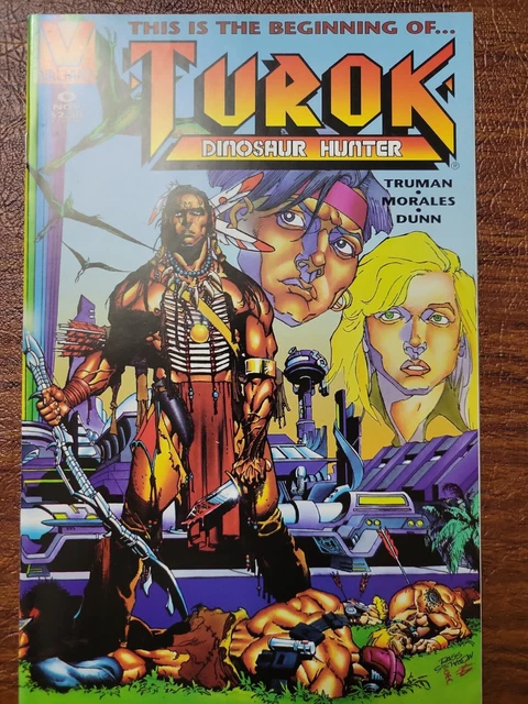 Turok Dinosaur Hunter #0 #1 #2 #4 Valiant Comics Gold Foil Variant on #1 NM COND