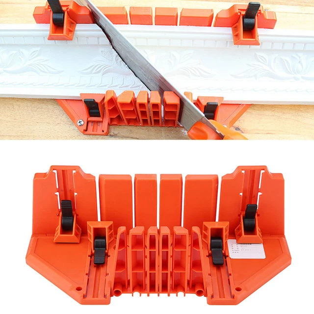 Caja de mitra de plástico de 14 pulgadas sierra de podar madera sierra manual herramienta de hardware con