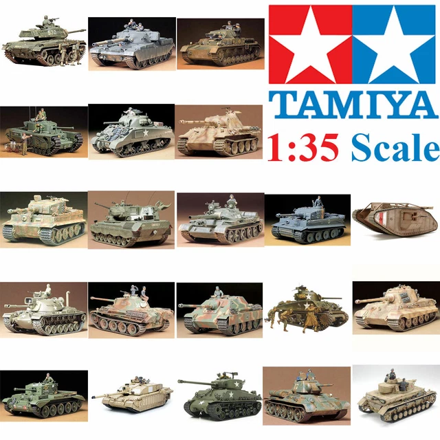 TAMIYA 135 PLASTIC Model Tank Kit Multiple Choice £9.10 PicClick UK
