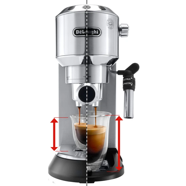 DeLonghi Dedica Style EC 685.M, Espressomaschine, silber 6