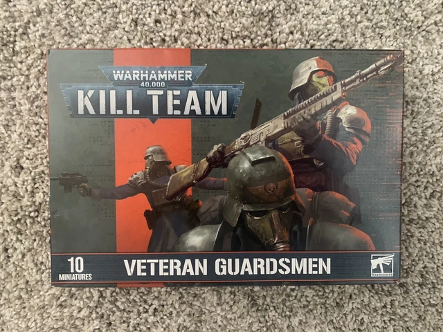 GAMES WORKSHOP WARHAMMER 40K Death Korps Veteran Guardsmen Kill Team ...