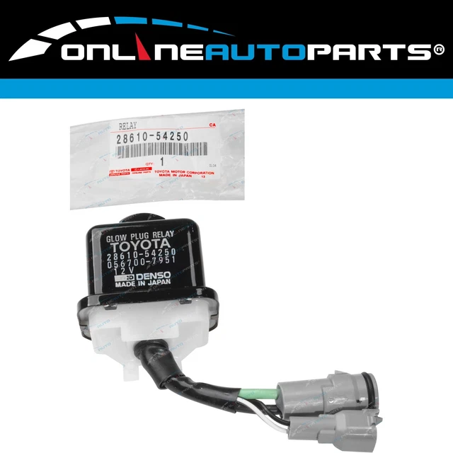 GENUINE TOYOTA GLOW Plug Relay for Toyota Hilux Surf LN61 2.4L 2L-T ...