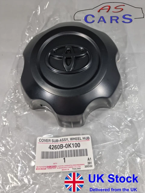 Genuine Toyota Auris,Avensis,Verso Graphite Alloy Wheel Centre Cap 42603-YY210 e