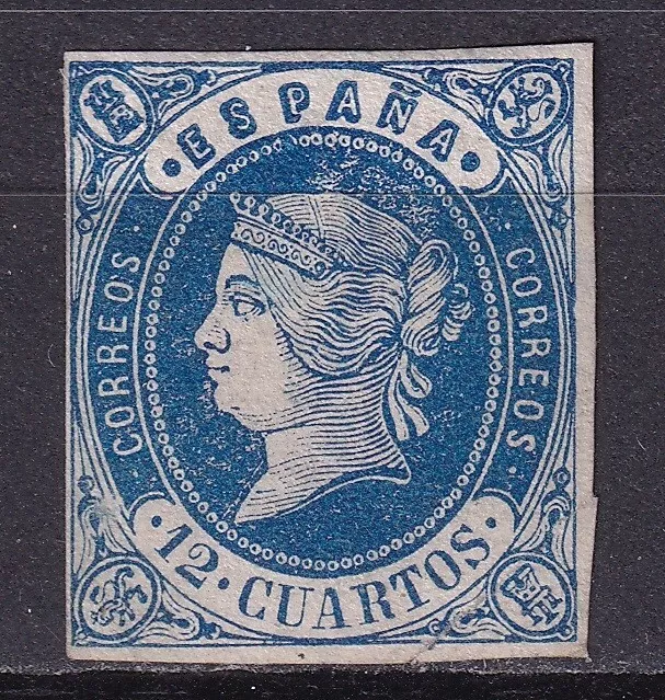 1862 ISABEL II 12 cuartos. NUEVO(*). LEER DESCRIPCIÓN