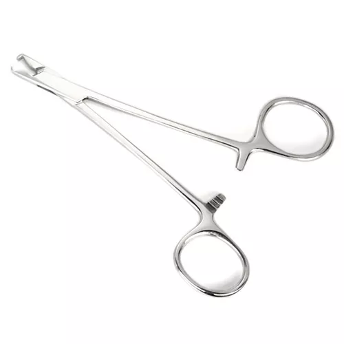 Micro Dermal Anchor Piercing Hemostat Forceps Tool