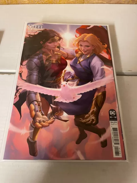 DARK KNIGHTS OF STEEL (2023 DC) #10 EJIKURE VARIANT NM Batman Superman 🔥🔥