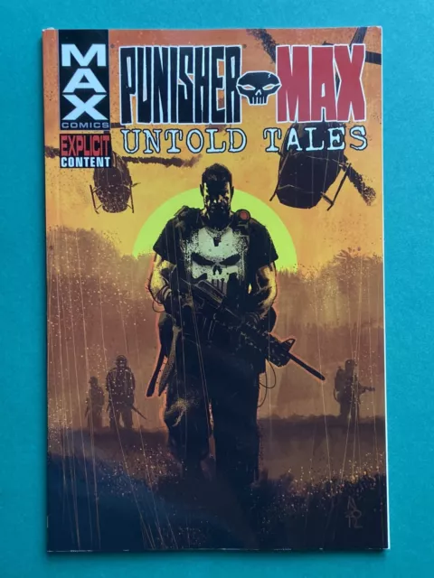 PUNISHER MAX: Untold Tales TPB VF/NM (Marvel Max Comics 2012) 1st Print