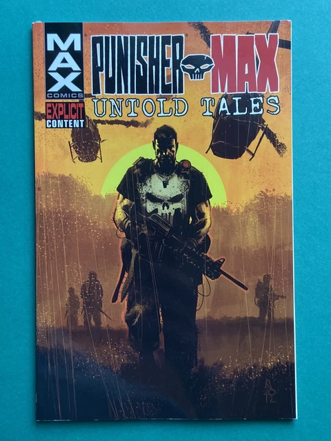 Punisher Max Untold Tales TPB VF/NM (Marvel Max Comics 2012) 1st Print Gr Novel