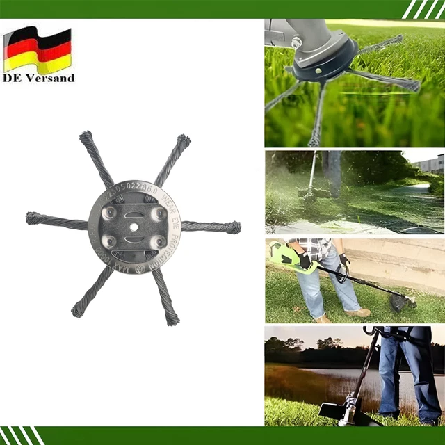 Strong Motorsense Ersatzdraht Viereckig 4,0 Mm – 2 Kg Rolle Für Motorsensen Und Freischneider