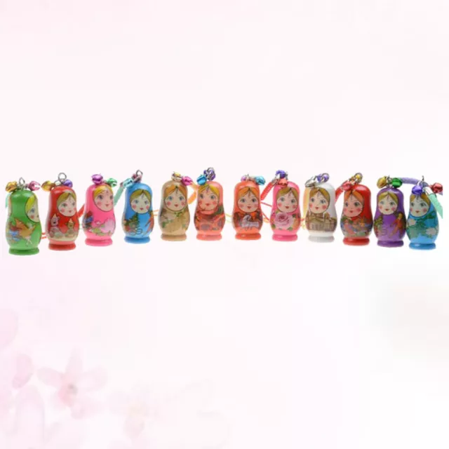 12 PCS Russian Nesting Doll Matryoshka Dolls Toddlers Toys Stacking