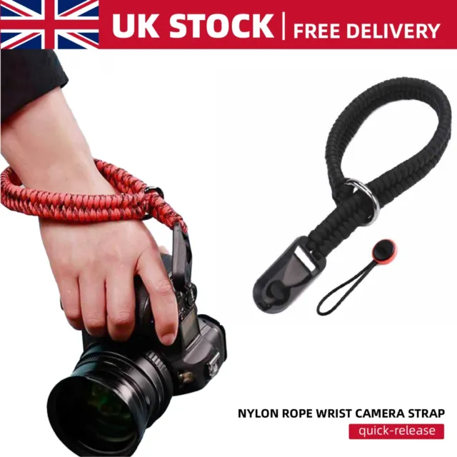 DSLR Camera Nylon Rope Wrist Strap Camera Strap Hand Strap Camera Wrist Strap UK