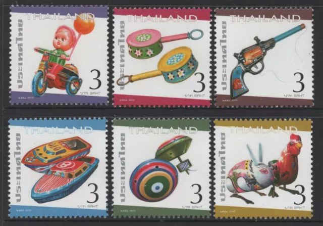 Thailand 2010 International Letter Writing Week set of 6 MUH