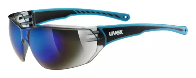 Uvex sportstyle 204 Fahrradbrille Sonnenbrille blue