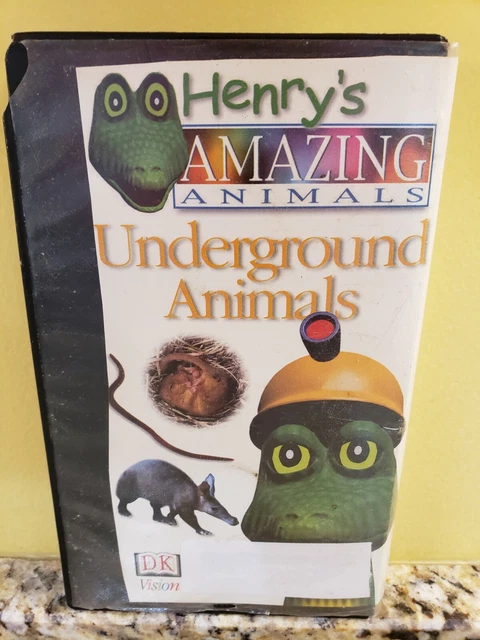 HENRY'S AMAZING ANIMALS- Underground Animals - VHS *Vintage RARE HARD TO FIND $ - PicClick HENRY'S AMAZING ANIMALS- Underground Animals - VHS *Vintage RARE HARD TO FIND $ - PicClick