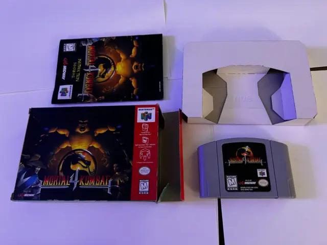 Mortal Kombat 4 (Nintendo 64/N64) Complete CIB Tested Authentic