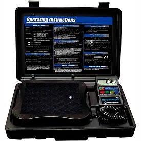 Mastercool 98210-A Accu-Charge II Programmable Refrigerant Scale Mastercool Inc.