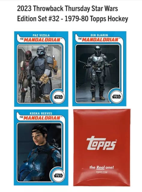 2023 Topps Star Wars Throwback Thursday Set 32 Paz Vizsla Mandalorian Koska