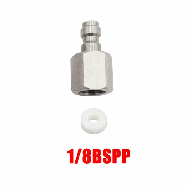 YINETTECH Lot de 2 connecteurs QR en acier inoxydable pour nettoyeur