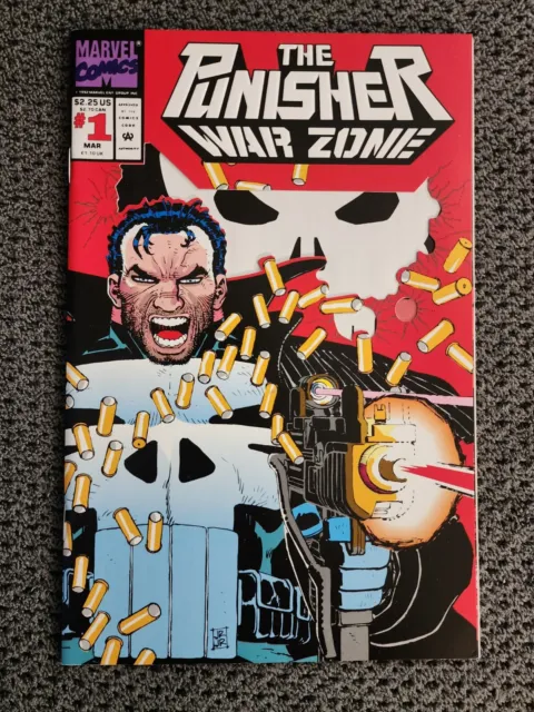 The Punisher War Zone #1-10 Vol. 1 Marvel Comic Book Set 1992 Stan Lee KEY Issue 3