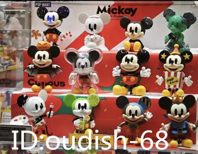 POP MART Disney Mickey Mouse Ever Curious Series Confirmed Blind Box Figure Toy