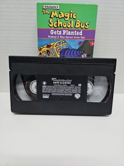 THE MAGIC SCHOOL Bus - Gets Planted VHS 2001 Scholastic Vintage VHS ...