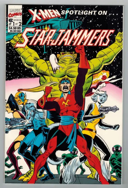 Starjammers #1-#2 Complete Mini-Series - Dave Cockrum Art & Covers - 1990