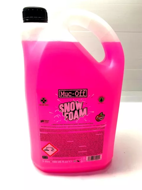 Muc-Off SNOW FOAM CLEANER Premium Biodegradable Pre-Wash Treatment 5 Litre