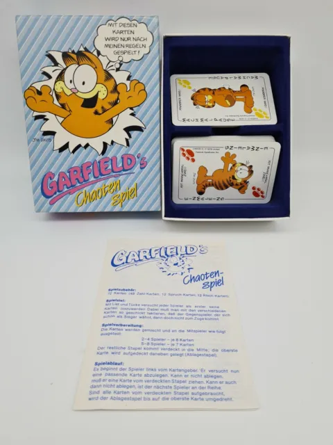 Garfields Chaoten Spiel - Schmid N0 55514.9 - 1978 - Vollständig + NEUWERTIG!!