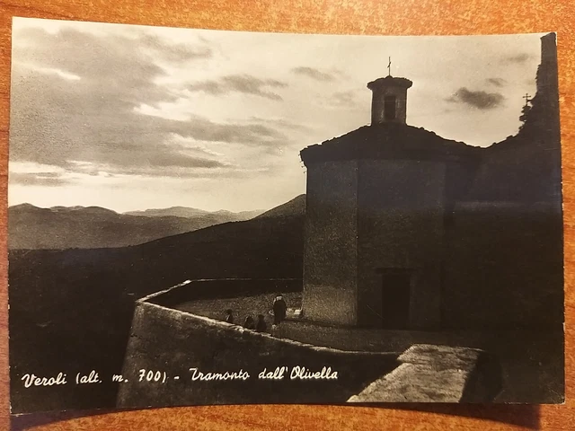 Veroli (Frosinone). Tramonto dall'Olivella.