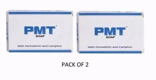 2 X PMT soap Permethrine Soap For All Skin Type