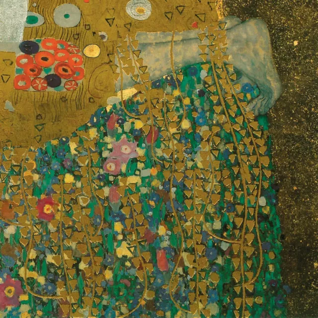 32W"x45H" IL BACIO THE KISS by GUSTAV KLIMT - LOVING ROMANTIC CHOICES of CANVAS 3