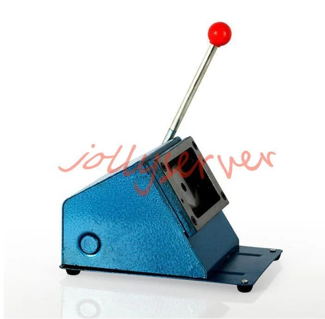 54x86mm PVC Business Name Karte Ausweis Manuell Maschine