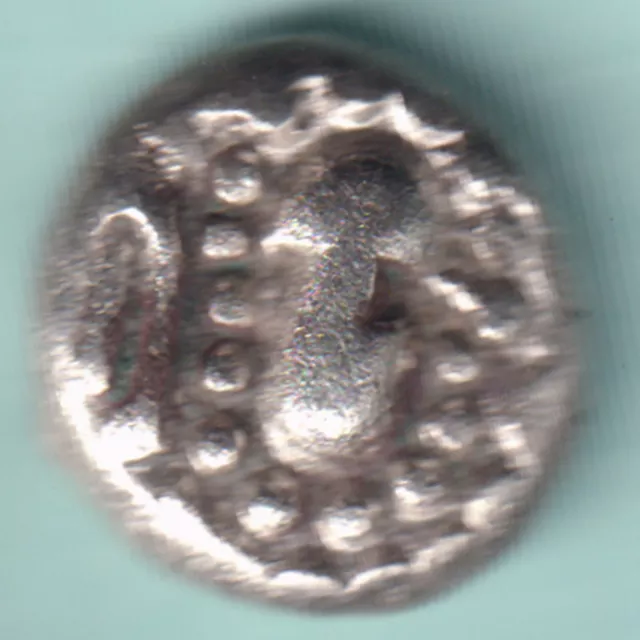 Ancient India 3/4 Century Indo Sassanian Silver Drachma Rare Coin