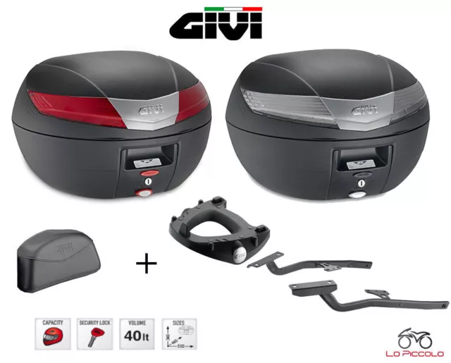 Givi Bauletto Valigia V40 N Nt 40 Lt+ Staffe 260Fz Honda Cbf 600S  Cbf 600N 2004