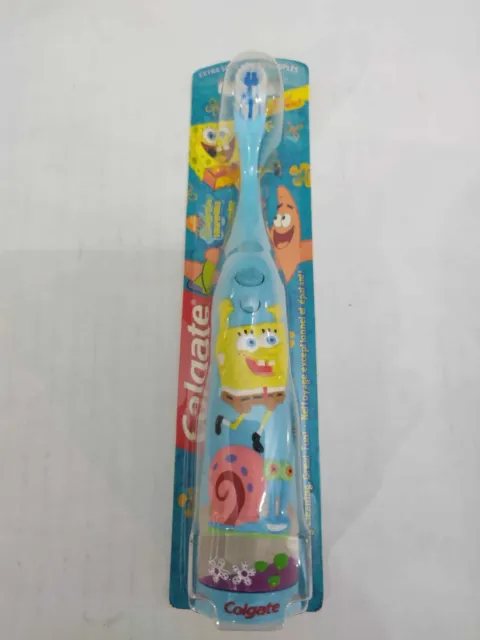 2004 Colgate Spongebob Squarepants Kids Battery Powered Toothbrush Collectible