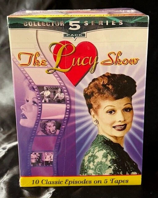 THE LUCY SHOW /5 Pack sealed, vintage VHS tape set 1998