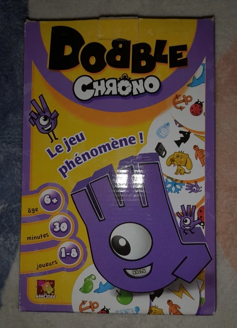 Dobble Super Mario – Jeu De Rapidité Et Observation – 55 Cartes, 5 Variantes – Dès 6 Ans – Boîte Métal – 2 à 8 Joueurs