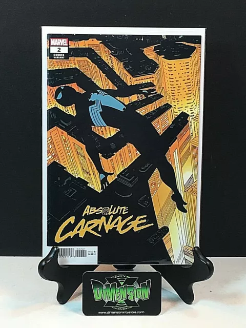 Absolute Carnage #2 1:25 Marcos Martin Codex Variant Marvel Comic 2019 NM