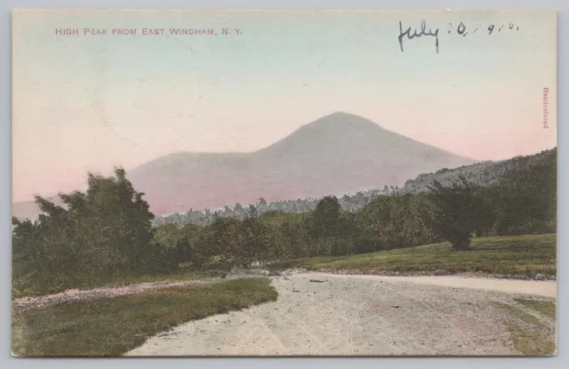 State View~High Peak From East Windham New York~Vintage Postcard