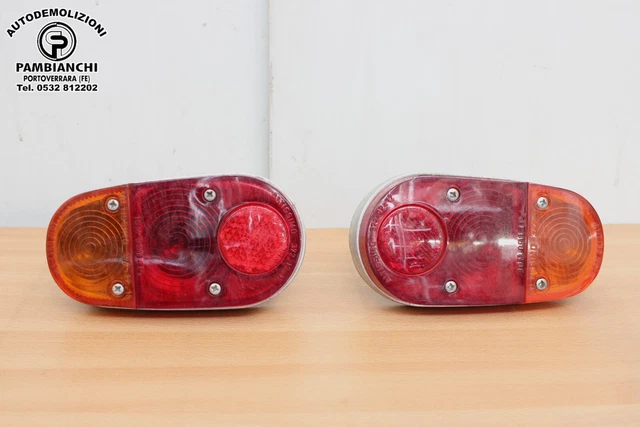 2 Fanali Posteriori LED Per Camion, Rimorchi, Furgoni - 12V, 5 Funzioni, Universali