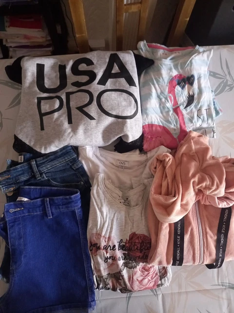 Bundle Of Girl's Clothes Age 13-14. See pictures for more details