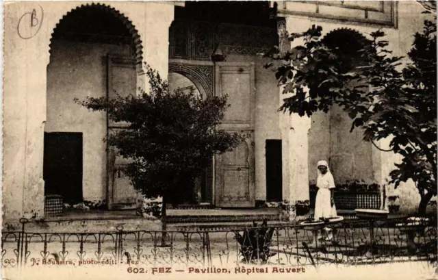 CPA AK FEZ Pavilion Hospital Auvert Morocco (688414)