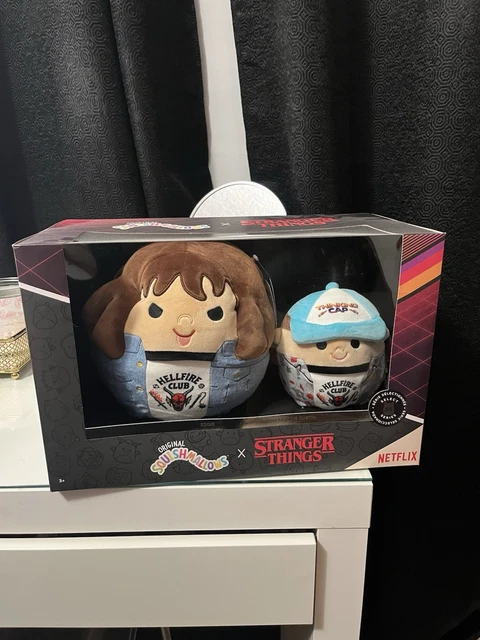 Stranger Things Vecna & Demobat Hundespielzeug 2er-Pack - Quietschend, Aus Plüsch & Seil
