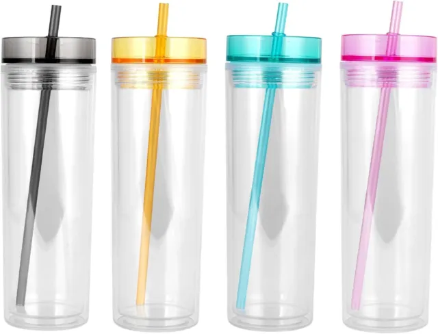 Pick-up 20pc 20oz Skinny Tumblers Stainless Steel Insulated Bottles Travel  Cup