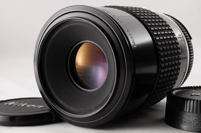 Near MINT Nikon Ai-s Micro Nikkor 105mm f/4 MF Macro Lens From JAPAN