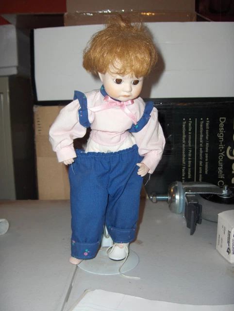 The heritage mint ltd collection 16 inch  porcelain doll . Vintage