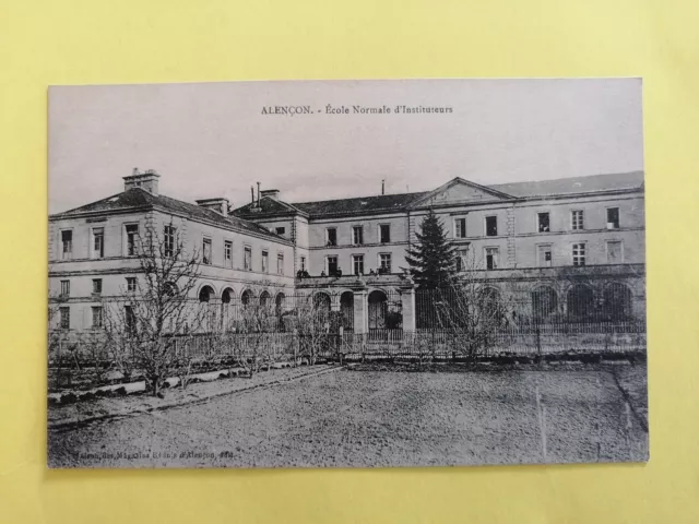 cpa Normandy 61 - ALENÇON (Orne) NORMAL SCHOOL OF TEACHERS Normal School