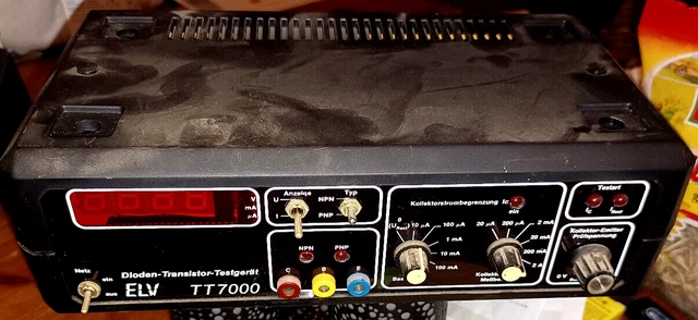 *ELV TT 7000 diodes + transistor test device *1981 *ROOF FIND!!*